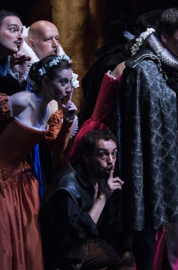 Performance of “El Perro del Hortelano” at the Almagro 2013 International Classical Theatre Festival